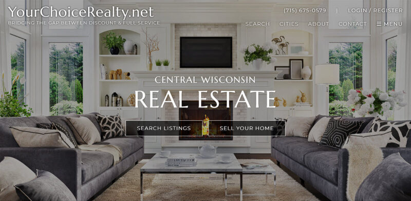 Yourchoicerealty homepage